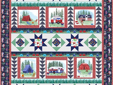 Under the Stars Quilt Pattern TTQ-342w  - Wholesale Product For Cheap