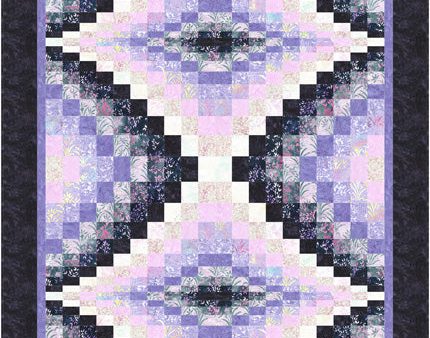 Double Diamond Lilac Quilt Pattern CJC-48419 - Paper Pattern For Cheap