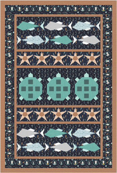 What a Catch Quilt Pattern TTQ-133w  - Wholesale Product Online