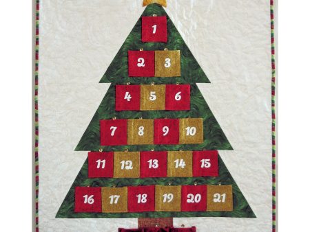 Christmas Countdown Calendar Pattern MAM-170 - Paper Pattern Sale