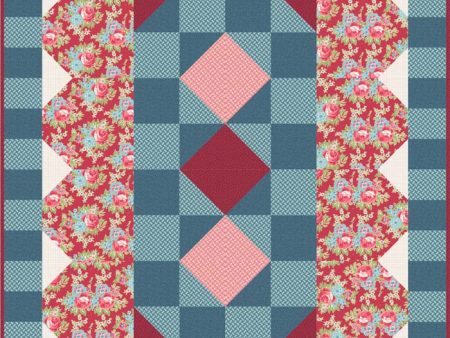 Summer Rose Quilt Pattern BS2-383w  - Wholesale Product For Discount