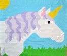 Unicorn Quilt Pattern CQ-045w  - Wholesale Product Supply