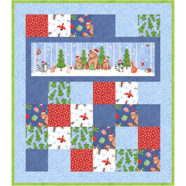 Ted s Christmas Quilt Pattern GQ-107w  - Wholesale Product Online now