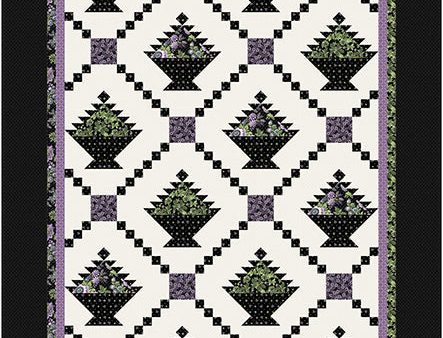 Chained Baskets Quilt Pattern CJC-57451 - Paper Pattern For Cheap