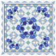 The Summer Iris Picnic Quilt Pattern MGD-204w  - Wholesale Product Cheap