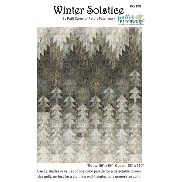 Winter Solstice Quilt Pattern PC-190w  - Wholesale Product Sale