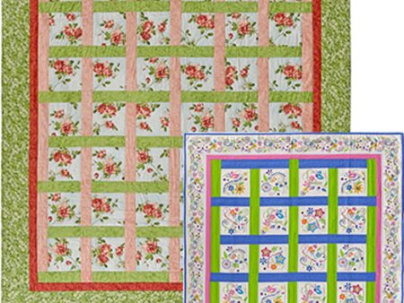 Woven Windows Quilt Pattern AA-22w  - Wholesale Product Discount