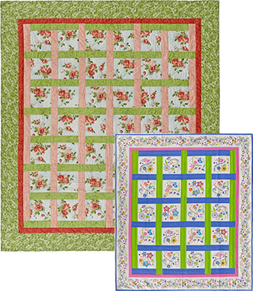 Woven Windows Quilt Pattern AA-22w  - Wholesale Product Discount