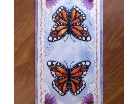 Butterflies, Bees, and Blooms Table Runner Pattern DBM-046 - Paper Pattern Hot on Sale