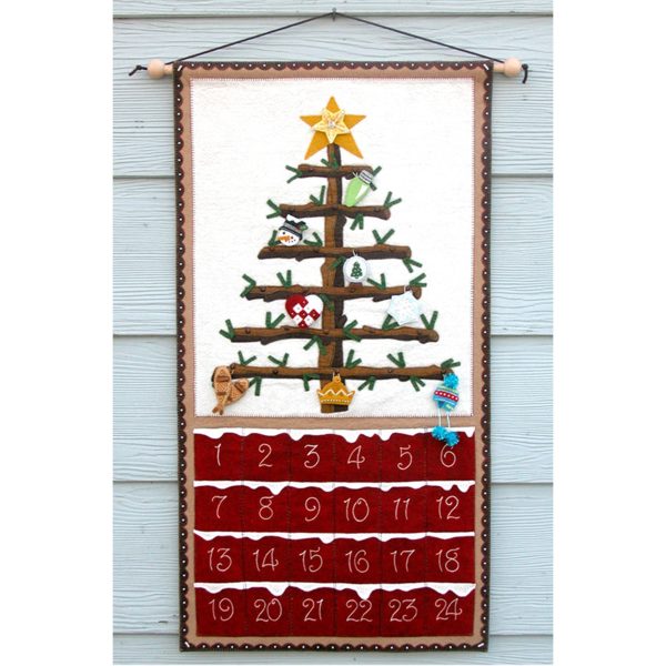 Yule Tree Advent Calendar Pattern DBM-020w  - Wholesale Product For Sale