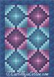 Two Color Six by Six Trip Quilt Pattern CJC-52721w  - Wholesale Product Cheap