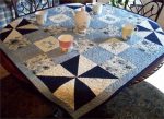 Tea Time Blues Quilt Pattern AV-125w  - Wholesale Product Cheap