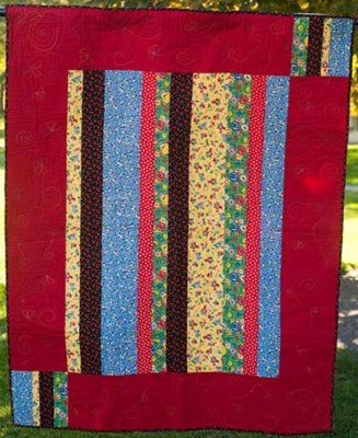 Taffy Pull Quilt Pattern AEQ-01 - Paper Pattern For Sale