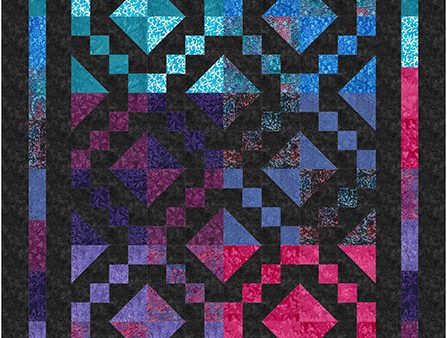 Streetscape Jewel Box Lap Quilt Pattern CJC-12573w  - Wholesale Product For Discount