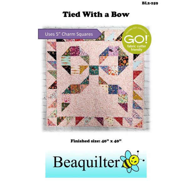 Tied With a Bow Quilt Pattern BL2-259w  - Wholesale Product Discount