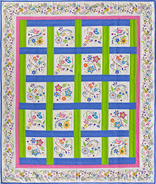 Woven Windows Quilt Pattern AA-22w  - Wholesale Product Discount