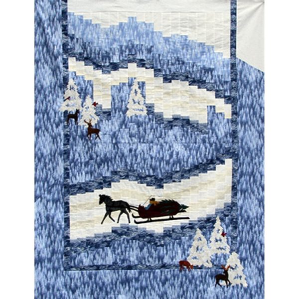 The Woods on a Snowy Eve Quilt Pattern ME-109w  - Wholesale Product For Sale