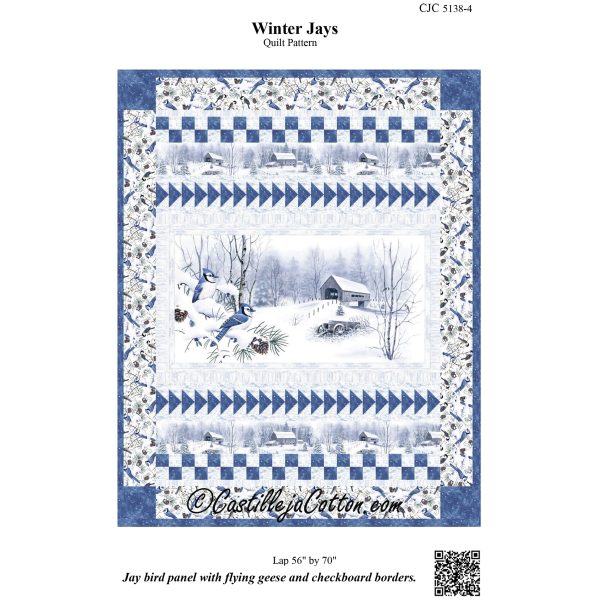 Winter Jays Quilt Pattern CJC-51384w - Wholesale Product Hot on Sale