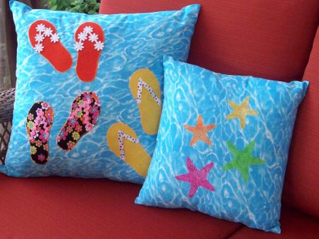 Summer Fun Pillows Pattern AV-155w  - Wholesale Product For Cheap