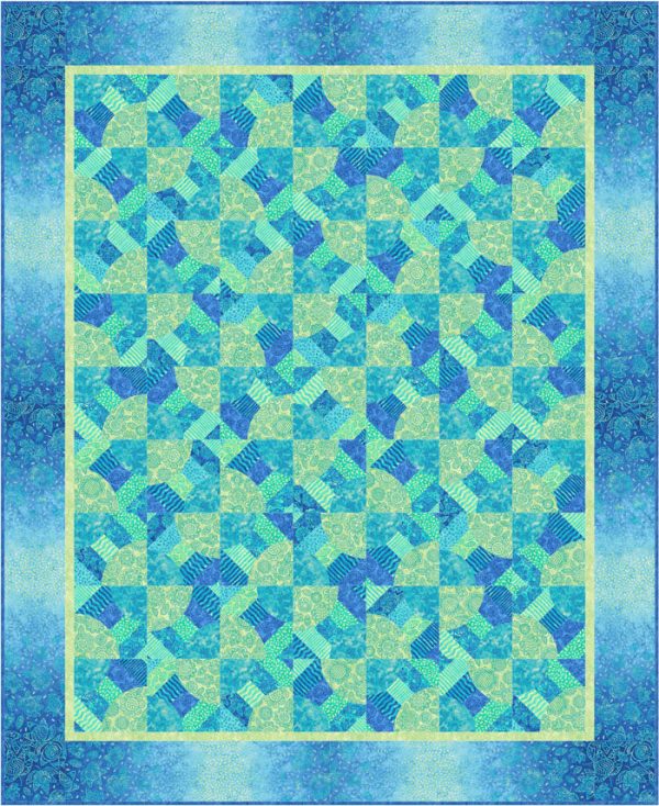 Tipsy Turvy Quilt Pattern PC-168w  - Wholesale Product Discount