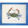 The Christmas Crab Cross Stitch Pattern PS-9840w  - Wholesale Product Online Sale