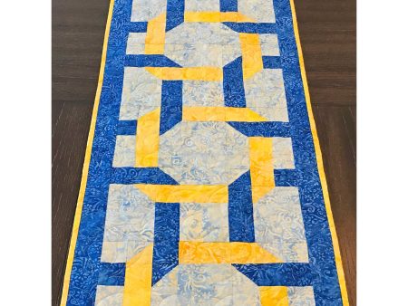 Woven Squares Table Runner CCQ-073 - Paper Pattern on Sale