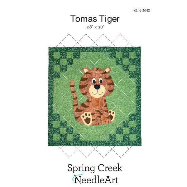 Tomas Tiger Quilt Pattern SCN-2048w  - Wholesale Product For Discount