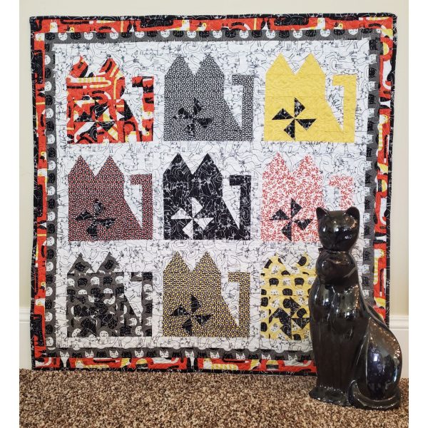 The Cat s Meow Quilt Pattern NMD-116 - Paper Pattern Supply