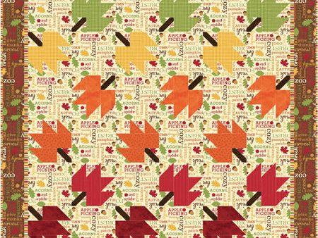 Twirling Leaves Quilt Pattern CJC-2420w  - Wholesale Product Online Sale