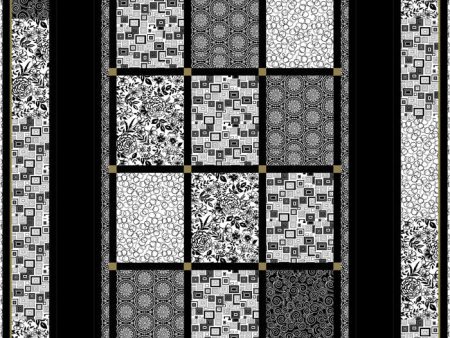 Tuxedo Quilt Pattern HHQ-7393w  - Wholesale Product Hot on Sale