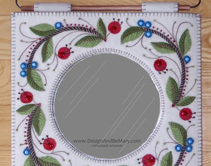 Woodland Reflections: Wall Hanging or Mirrored Tray Pattern DBM-036w  - Wholesale Product Online Hot Sale