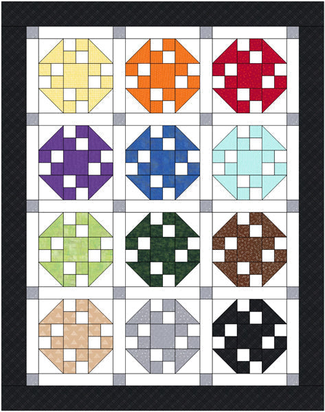 Tumbleweeds Quilt Pattern BL2-200w  - Wholesale Product Hot on Sale