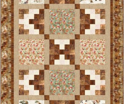 Woodsy Animals Quilt CJC-54196 - Paper Pattern Supply