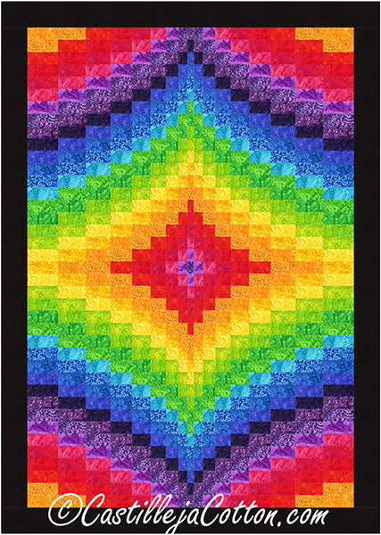 Twin Diamond Brightside Quilt Pattern CJC-49506w  - Wholesale Product Online Sale