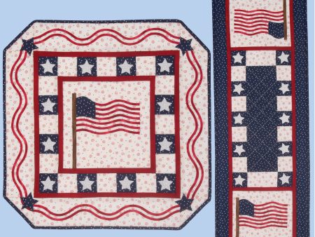 The Flag Still Waves Quilt Pattern PYP-270w  - Wholesale Product Supply