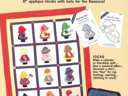 Sue & Hats for Sue Quilt Pattern LQC-S1516w  - Wholesale Product Supply