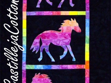 Variegated Ponies Pattern CJC-4335w  - Wholesale Product Sale