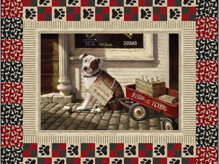 Dog and Lemonade Quilt Pattern CJC-58311 - Paper Pattern Supply