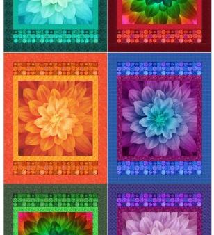 Tiled Flowers Quilt Pattern CJC-58890w  - Wholesale Product Online now