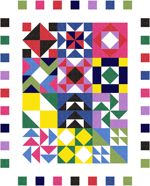 The Pasture Sampler Quilt Pattern BL2-236w  - Wholesale Product Online