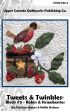 Tweets & Twinkles BOM - Block 3 Robin & Strawberries Quilt Pattern UCQ-P553w  - Wholesale Product Hot on Sale