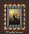 Sunset Elk Queen Quilt Pattern CJC-56573 - Paper Pattern For Cheap