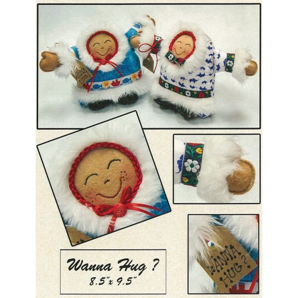 Wanna Hug? Stuffed Doll Pattern HBH-129w - Wholesale Product Hot on Sale