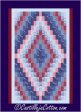 Ten Diamond Lap Quilt Pattern CJC-58301w  - Wholesale Product Cheap