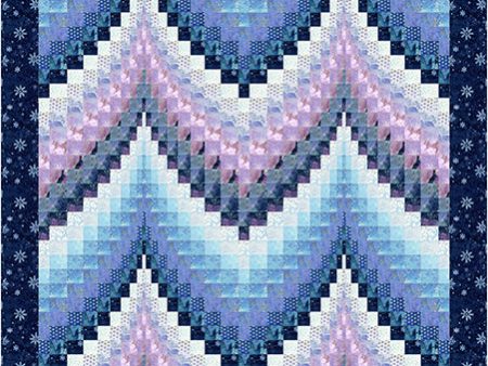 Bargello Frost Quilt Quilt Pattern CJC-53773 - Paper Pattern Online now