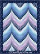 Bargello Frost Quilt Quilt Pattern CJC-53773 - Paper Pattern Online now