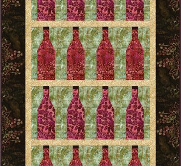 Wine Time Wall Quilt Pattern CJC-53181w  - Wholesale Product For Cheap