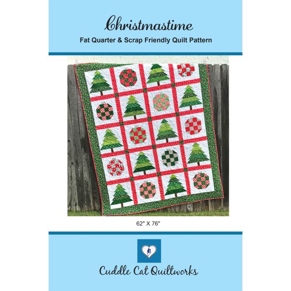 Christmastime Quilt Pattern CCQ-080 - Paper Pattern Fashion