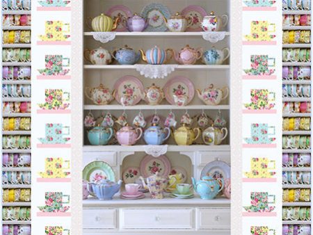 Tea Cupboard Quilt Pattern CJC-57291w  - Wholesale Product For Cheap