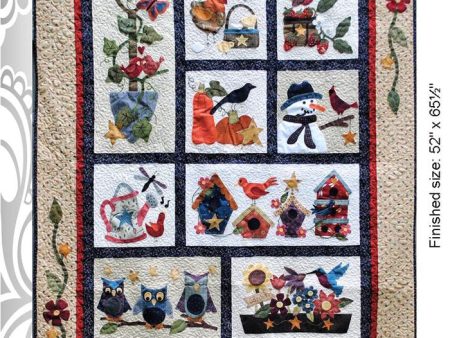 Tweets & Twinkles BOM - Borders & Assembly Quilt Pattern UCQ-P5510w  - Wholesale Product Hot on Sale